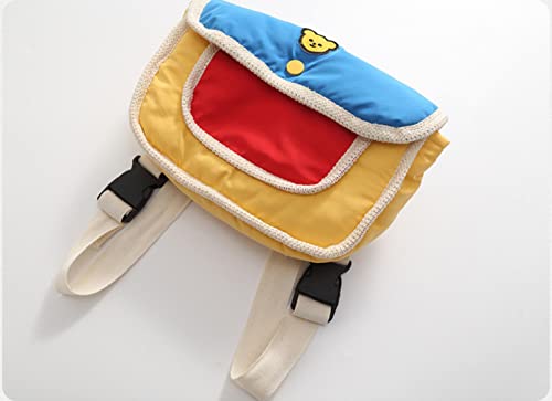 Winter Down Coats for Kids Baby Boys Girls Light Padded Jacket Bear Ears Hooded Infant Outerwear + Bag Set4