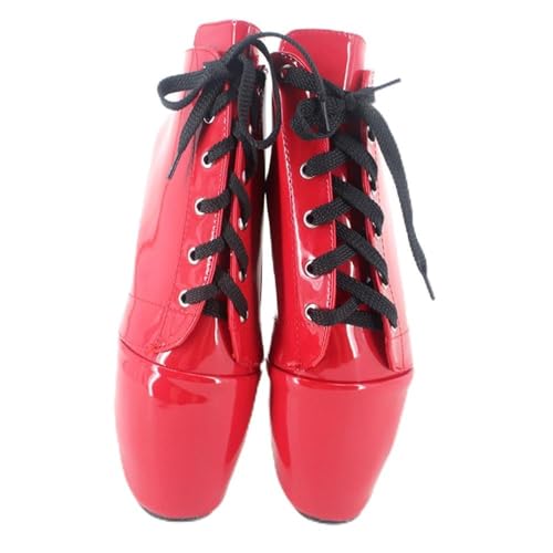 Chaussures de ballet à talons hauts 18 cm rouges en taille 41 ZWCHGJ