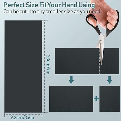 72PCS Sand Paper, Wet Dry Sandpaper Assortment Pack, Assorted for Wood Furniture Metal Finishing and Automotive Polishing, 400/600/800/1000/1200/1500/2000/2500/3000 Grit, 9 x 3.6 Inch thumbnail