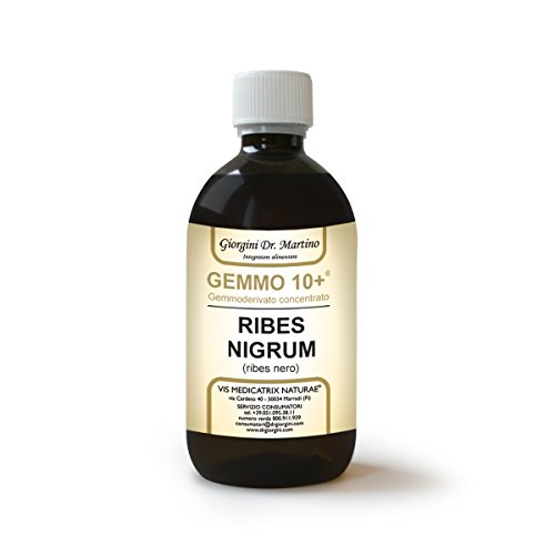 Dr. Giorgini Integratore Alimentare, Ribes Nero Gemmoderivato Concentrato Liquido Analcoolico - 500 ml