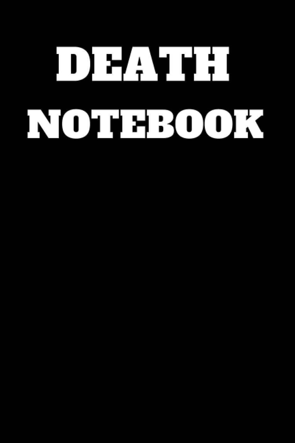 death notebook: Death notes notebook: Inspired From The Real Death Notes - Death With Rules - Size 6" x 9" - Notebook Blank Edition Paper Diary - Notebook 100 Pages for School