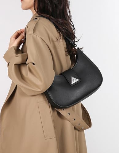 Bolso Bandolera para Mujer en color Negro miniatura 2