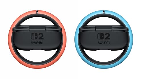 image for Nintendo Joy-Con™ 2 Wheel (set of 2), Light Blue/Light Red