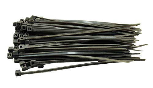 Nylon-Kabelbinder 15,2 Cm Grau - 100 Stück, Bis 8 Kg Belastung, Für Haushalt, Werkstatt & Organisation