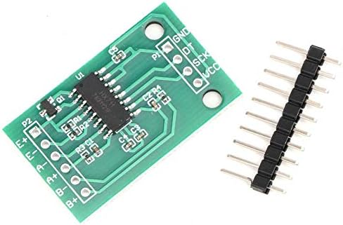 HX711 Module, Load Cell Kit, 4 Pcs Individual 50Kg Half-Bridge Strain Gauge Weighting Sensor Set, Load Cell 50kg/100Kg/200Kg