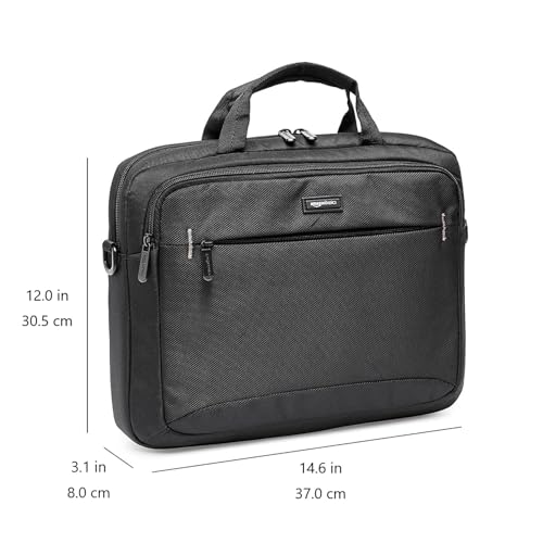 Image of Amazon Basics Laptop Carrying Case, Black