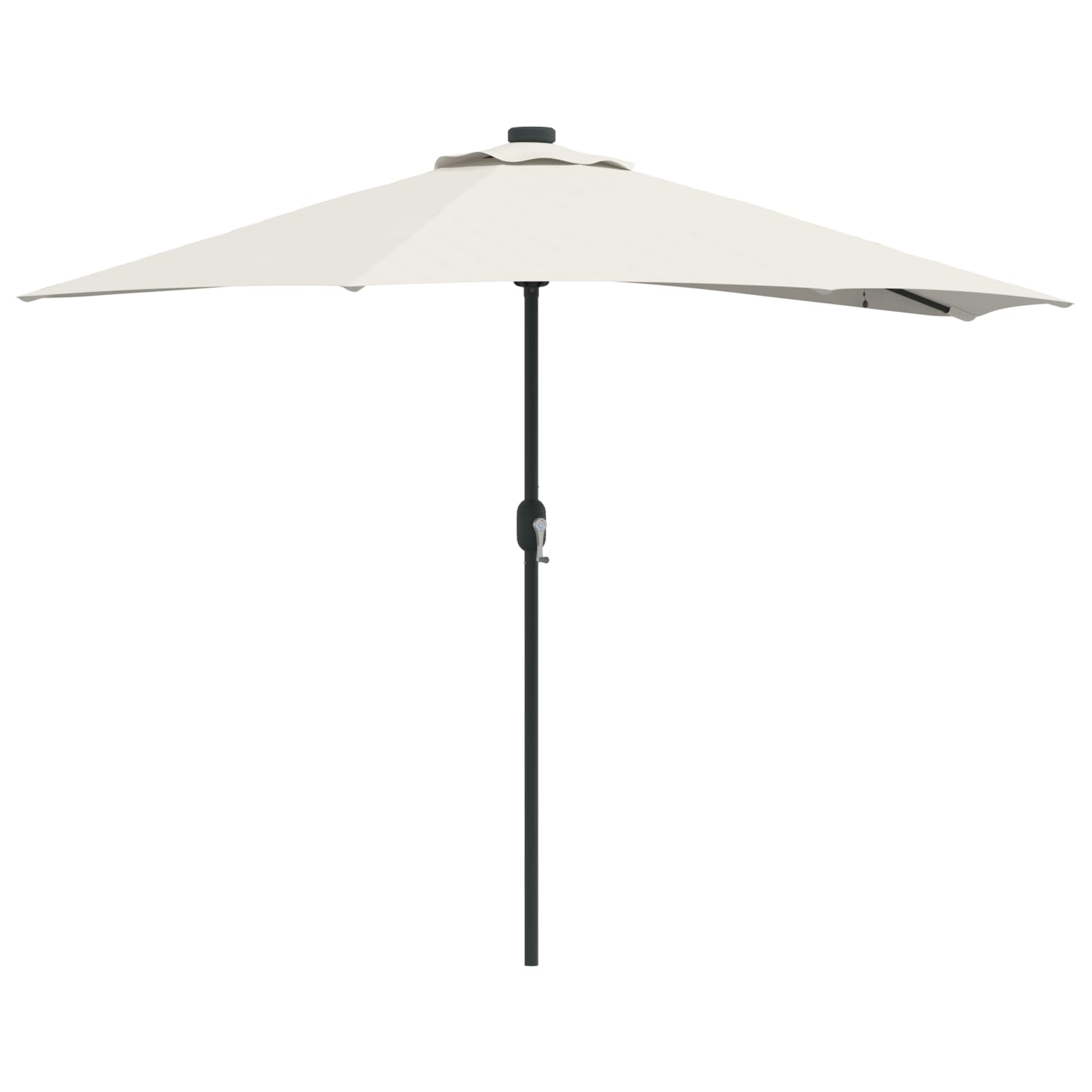 vidaXL Garden Parasol Patio Umbrella Outdoor Umbrella, sand