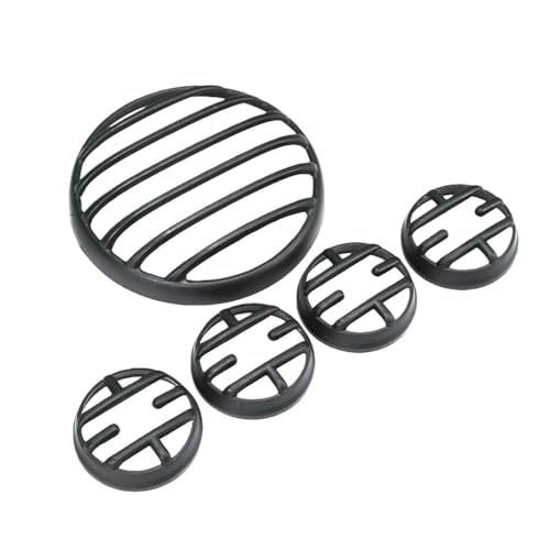Grille de protection phare 450CLC avec cache clignotant moto avant