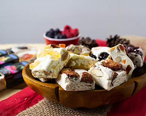 Giusto Sapore Torrone Bar 3.5oz - Premium Gluten Free Dessert Brand - Imported from Italy and Family Owned (Fruit, 5 Pack)