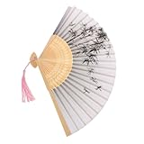 Versatile accessory: ideal for dance, hanfu, this fan is a versatile accessory that enhances any occasion,folding bamboo hand fans,folding fans for women