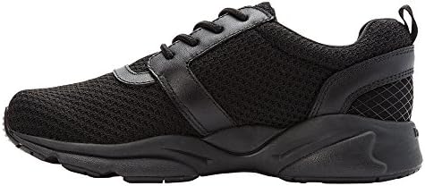 Propét Women Stability X Sneaker, Black/Berry, 8.5 2X-Wide | Image 2