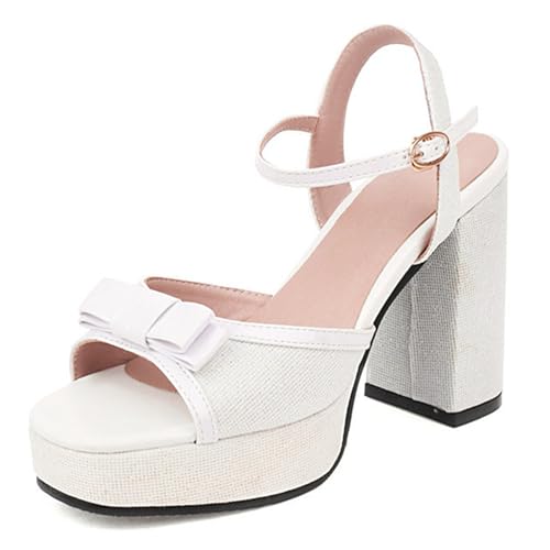 Sandales talons chunky femme scintillantes pour briller en soirée et au quotidien
