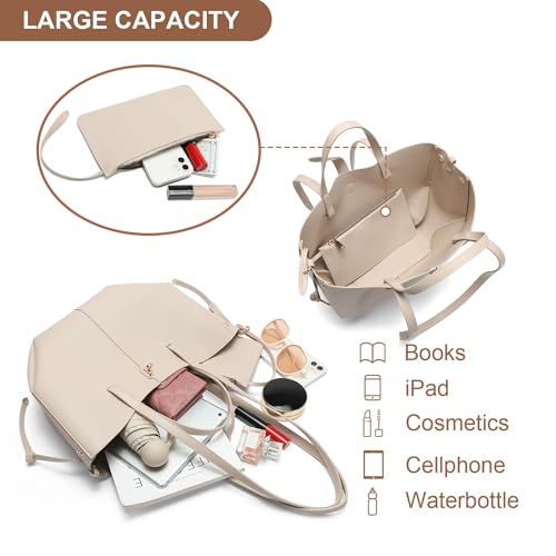 Bolso tote para mujer con cierre magnético miniatura 4