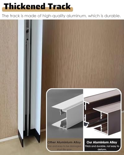 Porte pliante accordéon pour masquer une buanderie ou cuisine - 5