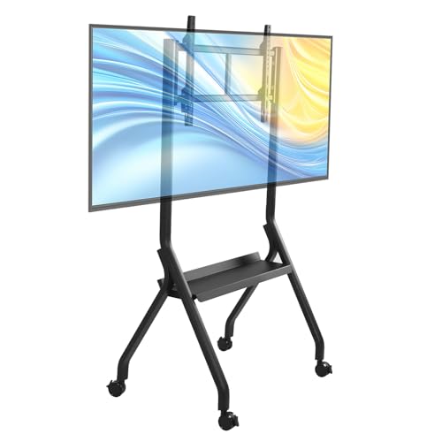 Soporte móvil ajustable para pantallas 42-75 pulgadas miniatura 5