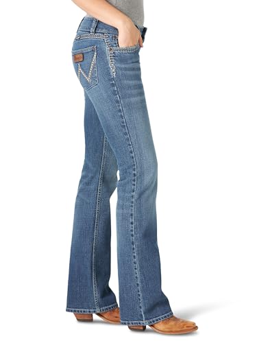 Image of Wrangler Ladies Retro Sadie Boot Cut Jeans