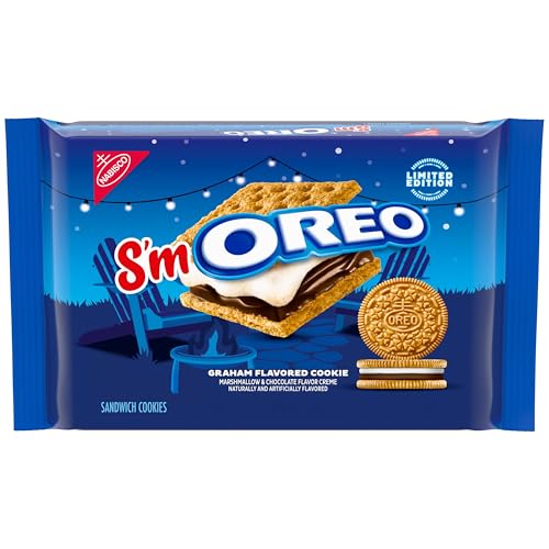 OREO S'mOREO Sandwich Cookies, Limited Edition, 10.68 oz