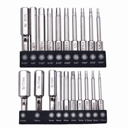 YFFSFDC �Z�p�����`�r�b�g�Z�b�g 6.35mm�V�����N �Z�p���C���p�N�g S2 �h���C�o�[�r�b�g�Z�b�g 20�{�Z�b�g �˂����߃h�����p�w�L�T�S���r�b�g �d���h���C�o�[ �r�b�g 60���� �Z�p�����` �����r�b�g ���C�X�N�����[�h���C�o�r�b�g