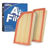 Forccord 2-Pack Engine Air Filter Fits for Jeep Wrangler (2018-2026), Jeep Gladiator (2020-2026)