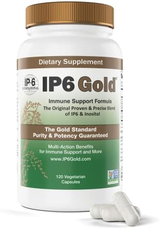 IP-6 International 6 Gold, Immune Support Formula, 120 Veggie Caps