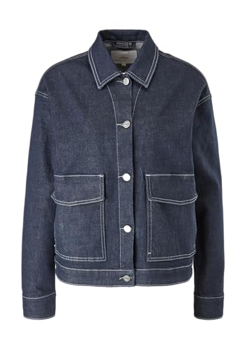 Veste à manches longues s.Oliver vêtement demi-saison fluide noir