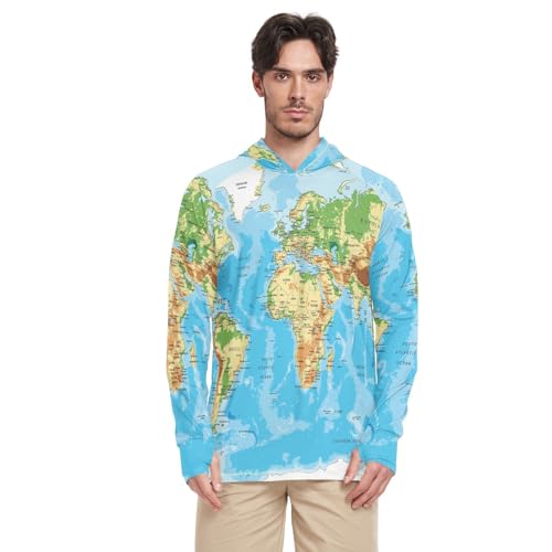 Men Sunscreen Hoodie Cool Sun Protection Sunscreen Hoodie (S-XXL)