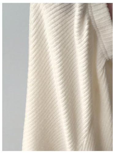 Women's Ribbed Wide Leg Pants Knot Front Elastic Waist Long Pants Trousers4