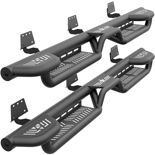 Estribos Laterales con Tres Peldaños para Dodge Ram Crew Cab miniatura 1