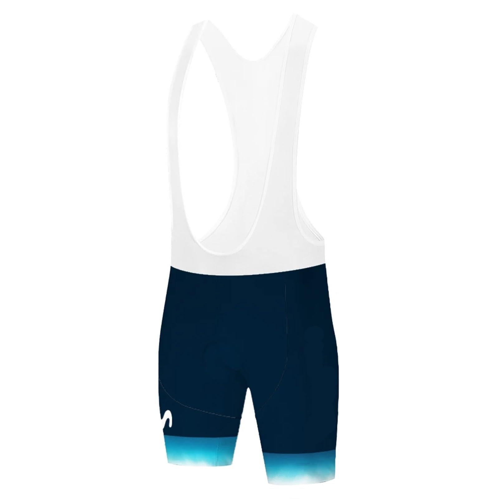 Pantaloncini Bici Uomo Pantaloncini con Bretelle da Ciclismo Imbottitura in Gel da Ciclismo 12D Tuta da Bicicletta Uniforme MTB Abbigliamento da Ciclismo da Uomo