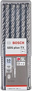 Bosch Professional Wiertła do młotów SDS plus-7X (do betonu i muru, 6,5 x 50 x 115 mm, akcesoria do młotowiertarki udarowe)