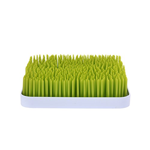 Kalinco Abtropfgestell Auffangschale mit Einzigartiger 3-Teilige Trockengestell?Trocknen von Geschirr und Besteck?BPA-, Phtalat- und PVC-frei?Grün?