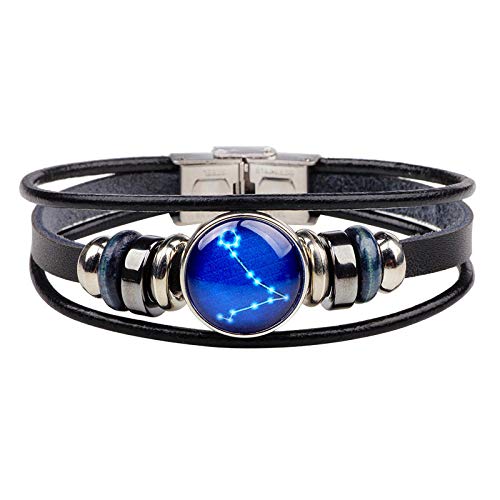 Bracelet en cuir couple ajustable pour éviter les allergies aux métaux