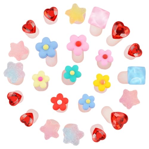 Ipetboom Silicone Toe Separators for Nail Polish Toe Separators 24pcs Set for Women