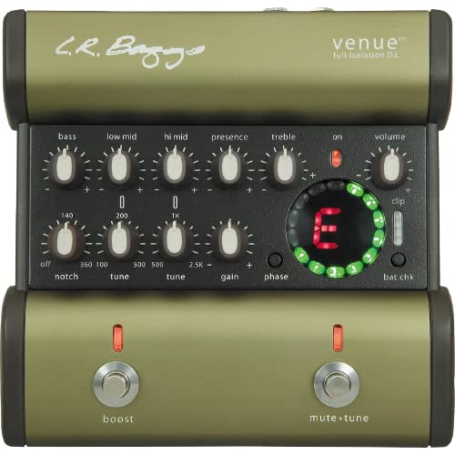 Amazon.com: LR Baggs Venue DI Acoustic Guitar Effect Pedal Bundle
