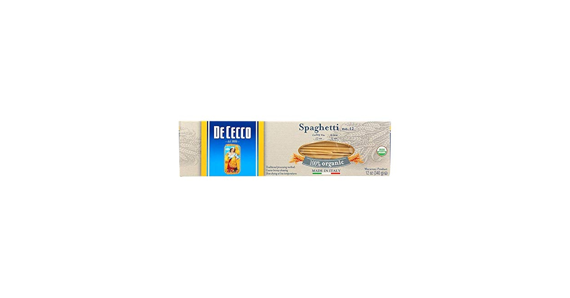 Amazon.com : De Cecco Pasta Spaghetti Org : Grocery