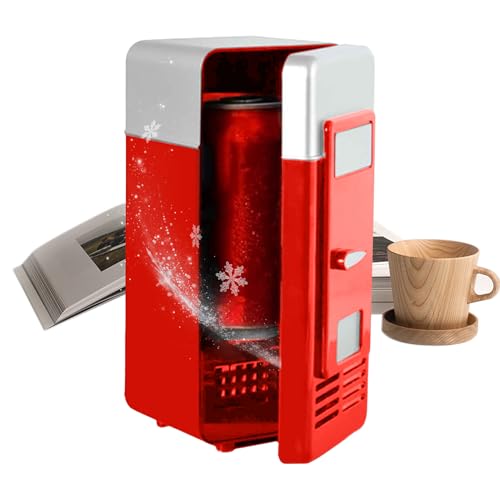 Image of Small Drink Cooler | Personal USB Drink Cooler, Compact Plug-In Device, Warmer Equipment for Teens, Students, Girls, Family and Kids