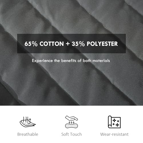 Outsunny Hamaca de pie con almohada, hamaca con soporte de acero, con barras de separación, para camping al aire libre, playa, gris oscuro - imagen 6