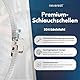 neverest® Profi Schlauchschellen 2 set Edelstahl Rohrschellen 160-200mm Schlauchschelle mit Schneckenantrieb Bandschelle Schlauchklemme für Trockner, Abluftschlauch, Aluflexschlauch
