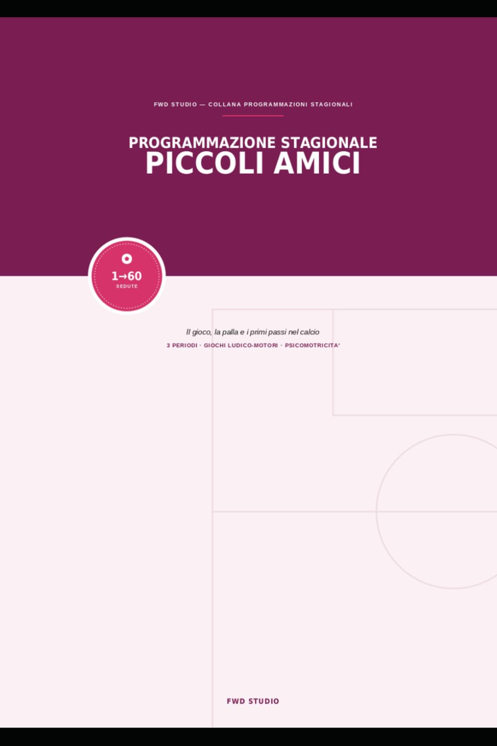 Programmazione Stagionale Piccoli Amici: Il gioco, la palla e i primi passi nel calcio — tutte le sedute della stagione