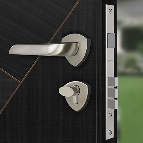 Image of Plantex Fully Brass Door Lock with 3 Years of Warranty /Main Door Lock for Home /Mortise Lock for Door - Main Door Lock Set (Sumer-3058, Matt)