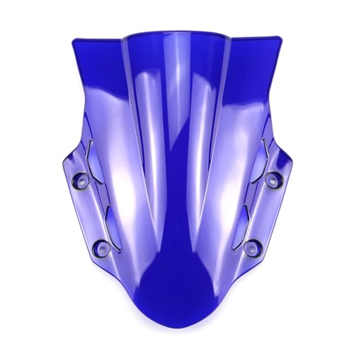 Pare-brise moto double bulle haut de gamme Suzuki GSX250R bleu