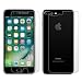 iPhone 8 Plus iphone 7 Plus Front and Back Screen Protector Digi4u Tempered Glass Screen Protector for Apple iPhone 8 Plus/ iPhone 7 Plus[5.5"inch-Clear]