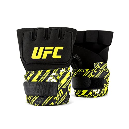 UFC Gel Fast Wrap (Large/X-Large, Black/Yellow)
