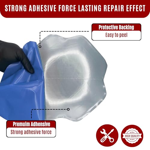 Image of Bias Ply Tyre Repair Patch 1 NO. Box Qty 20 Pcs, Strong Rubber Puncture Fix for Motorcycle, Scooter & Two Wheeler Tyres