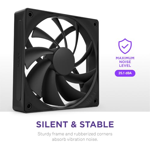 Image of F120Q - 120mm Quiet Airflow Fans - Single - Black