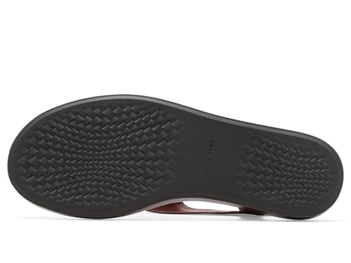 Cole Haan Cole Haan Women's Sandals - Kami Thong, Mahogany Crocodile Print Leather, 9-B US