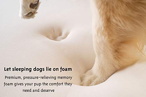 Puprug Orthopedic Dog Bed, Premium Memory Foam Base, Ultra-Soft Faux Fur Cover, Modern and Attractive Design (Large… - Image 7