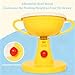 Adjustable Elevated Cat Bowl & Small Pet Feeder, 5-Level Raised Stand with 15° Tilted Neck Protection Design, Anti-Slip Base, Ideal for All Life Stages of Cats and Small Dogs (2*ABS)