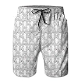 Material: 100% Polyester, geringes Gewicht, hervorragende Qualität und komfortables Handgefühl von Strandhosen.