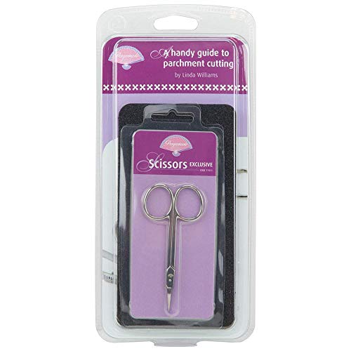 Pergamano Exclusive Pointed Scissors (11311): Lightweight and Easy to Use Scissors for Parchment Cutting